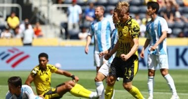 دورتموند يتفوق على أولسان بنتيجة 1 - 0 في الشوط الأول من مباراة كأس العالم للأندية