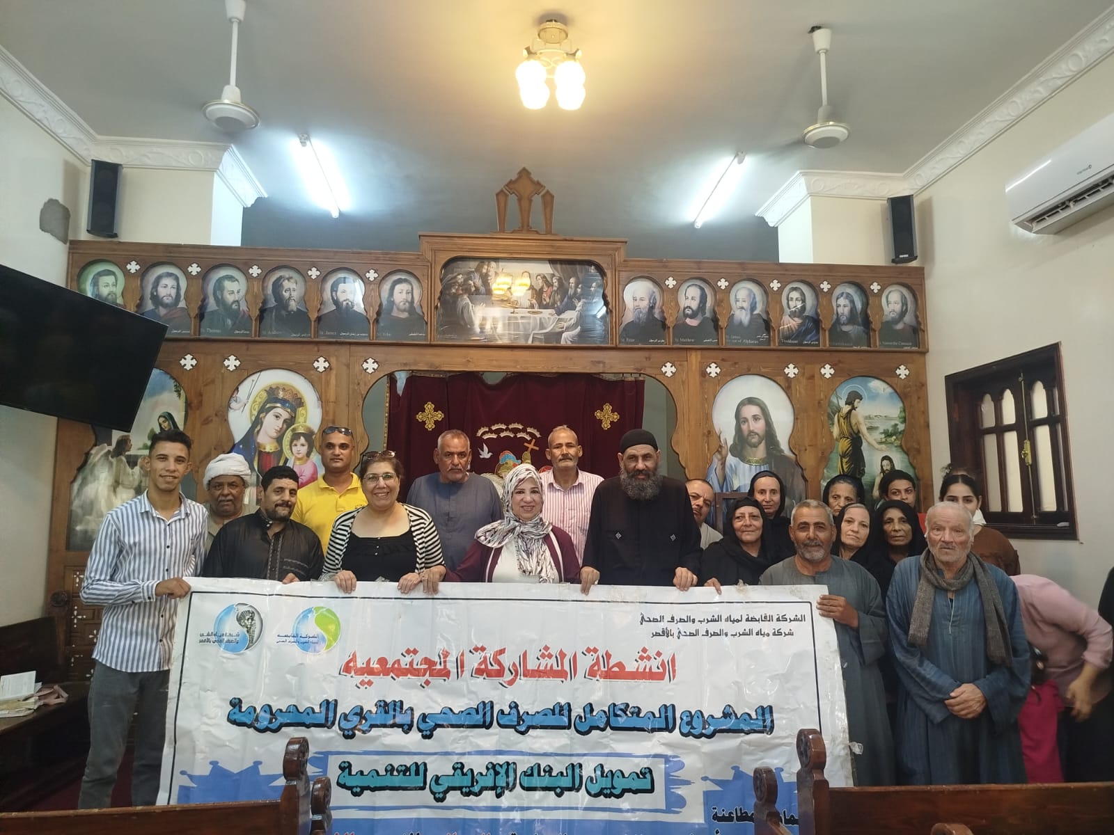 حملات توعية لأهالى قرية العديسات حول مشروع الصرف الصحي المتكامل حملات توعية لأهالى قرية العديسات حول مشروع الصرف الصحي المتكامل