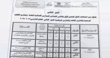 انطلاق امتحانات الدور الثاني للصفين الأول والثاني الإعدادي في محافظة سوهاج