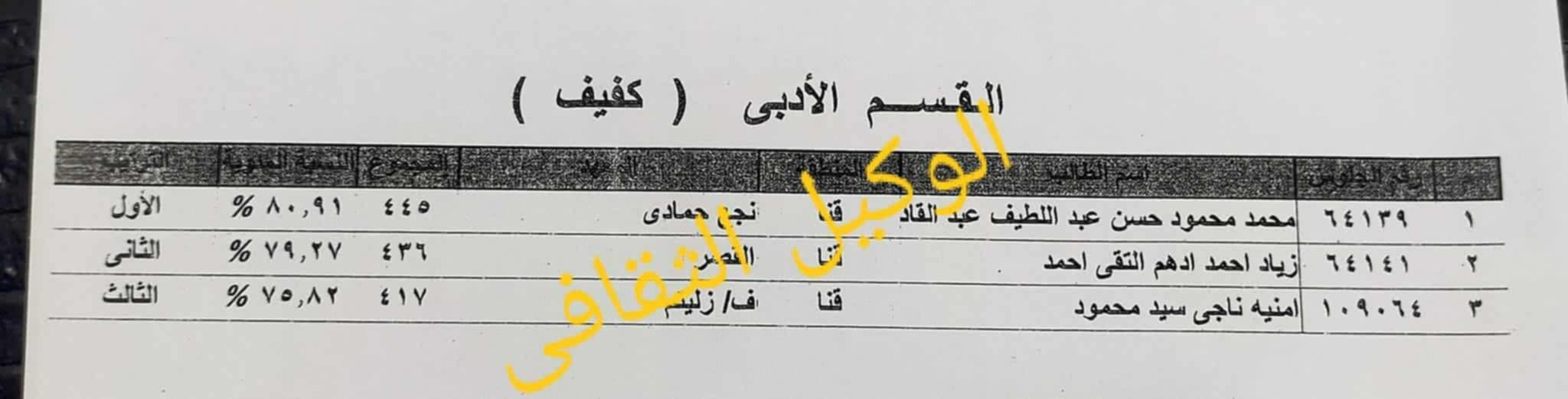 أوائل الشهادة الثانوية 2025 (2)