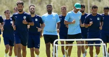 "المصري يقوم بمران صباحي في سوسة بعد مباراة ودية مع الترجي.. الصور تجسد التفاصيل"