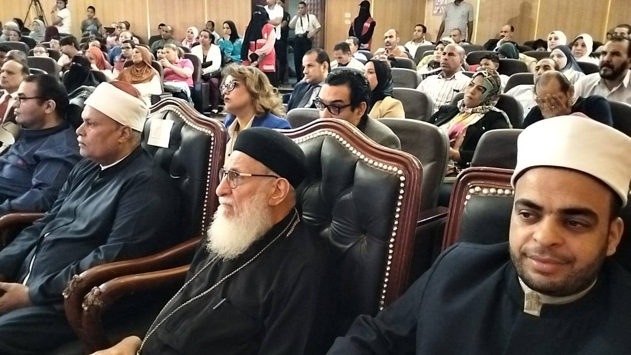 مشاركة رجال الدين الإسلامى والمسيحى مشاركة رجال الدين الإسلامى والمسيحى
