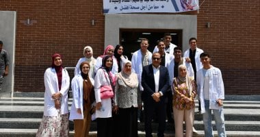 جامعة الإسماعيلية الجديدة الأهلية تقدم خدماتها الطبية لـ476 مواطنًا