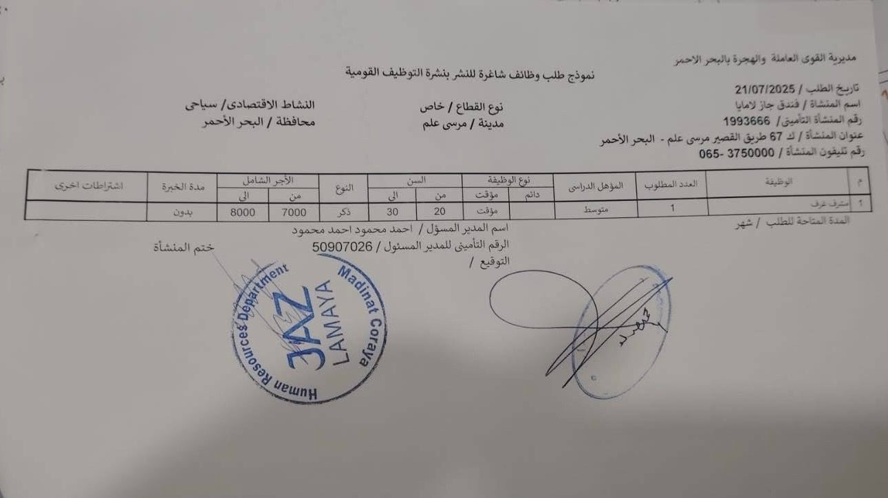 60 وظيفة شاغرة (16) 60 وظيفة شاغرة (16)