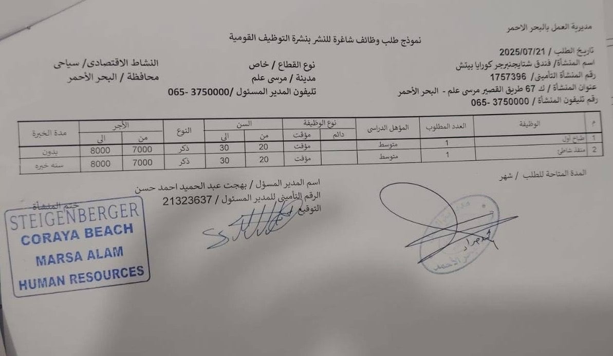 60 وظيفة شاغرة (21) 60 وظيفة شاغرة (21)