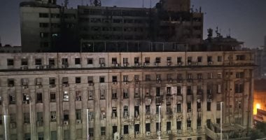 الشرطة المدنية تنجح في إخماد حريق محدود بمبنى سنترال رمسيس