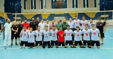 بعثة شباب الطائرة تغادر إلى أوزبكستان للمشاركة في بطولة العالم