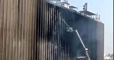 لجنة هندسية ثلاثية تفحص مباني سنترال رمسيس لتقييم سلامتها وحماية الأرواح