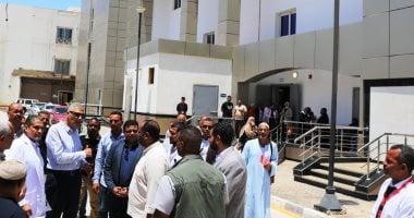 محافظ أسوان يعلن الانتهاء من تشييد مبنى الغسيل الكلوي بمستشفى كوم أمبو