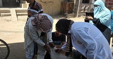 محافظ الدقهلية يعلن تحصين 76642 رأس ماشية في الحملة القومية الثانية لمكافحة الحمى القلاعية