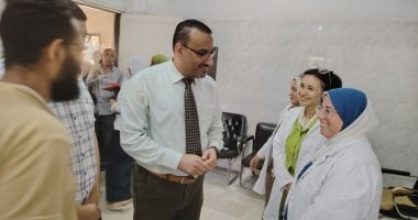 "مراقبة مستشفى رمد طهطا ومتابعة خدمات عيادة العيون في صحة سوهاج"