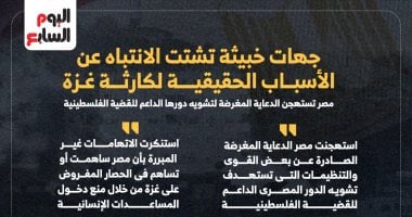 مصر تستنكر الدعاية المغرضة التي تسعى لتشويه دورها الداعم للقضية الفلسطينية (إنفوجراف)