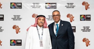 مصيلحي يلتقي رئيس الاتحاد الدولي لكرة السلة خلال اجتماعات الاتحاد الأفريقي