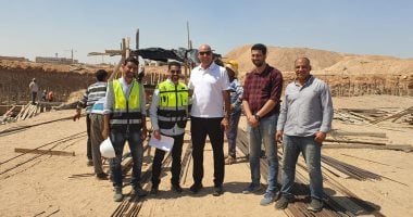 نائب رئيس نادي الزمالك يتفقد سير العمل بفرع أكتوبر وبدء تشييد الملاعب الرياضية