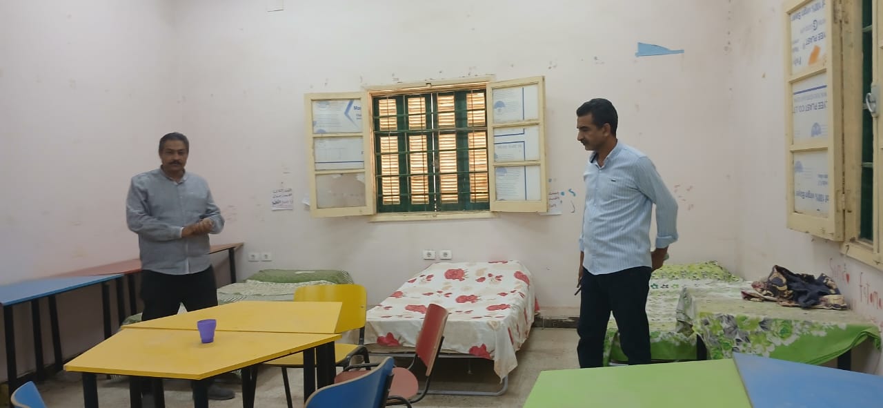 تجهيز استراحة المشرفين على الانتخابات