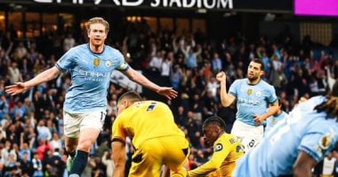 دي بروين مع مانشستر سيتي