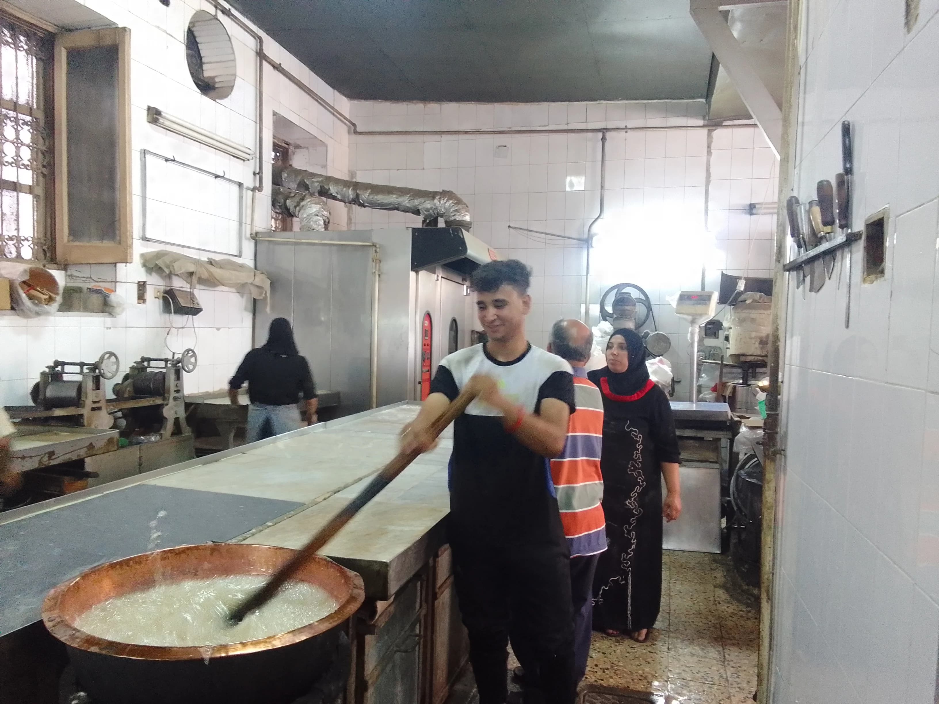 صناعة حلوى المولد النبوي بدمياط