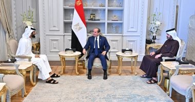 الرئيس السيسي يستقبل مستشار الأمن الوطني البحريني ويثمن عمق العلاقات الاستراتيجية بين مصر والبحرين