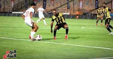 75 دقيقة بدون أهداف في مباراة الزمالك والمقاولون العرب.. الصور الكاملة