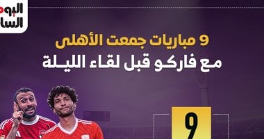 9 مباريات تاريخية جمعت الأهلي وفاركو قبل لقاء الليلة: إنفوغرافيك شامل