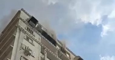 إخماد حريق داخل شقة سكنية بمنطقة الدقي دون تسجيل إصابات