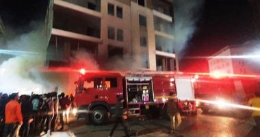 إخماد حريق في شقة سكنية بالعمرانية دون وقوع إصابات