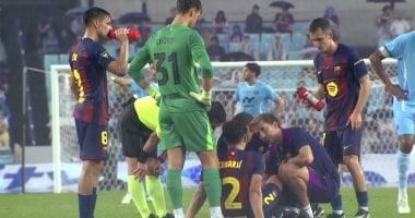 إصابة كوبارسي في مباراة ودية بين دايجو وبرشلونة وهانز فليك يطمئن الجماهير