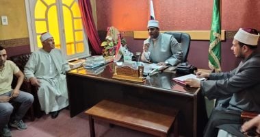 اجتماع موسع لمديري الإدارات الفرعية لتحديد و حصر المساجد التابعة لأوقاف الدقهلية