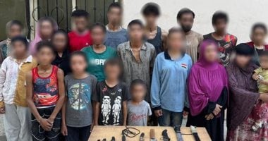 الداخلية تنجح في إحباط عصابة "الثقب الأسود" المتخصصة في استغلال الأطفال للتسول أسفل كوبري الهرم