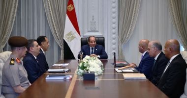 الرئيس السيسي يؤكد على ضرورة تطوير شبكة الموانئ لتعزيز التكامل مع البنية التحتية