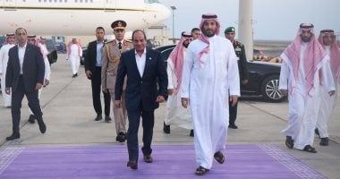 السيسي وولي العهد السعودي يبحثان التعاون الثنائي في اجتماع موسع