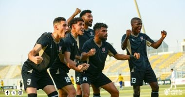 الفلسطيني بدر موسى يسجل هدف التقدم الأول لصالح بتروجت أمام وادي دجلة