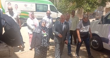 الكشف على 650 مواطنًا في اليوم الأول للقافلة الطبية المجانية بقرية دملو في بنها