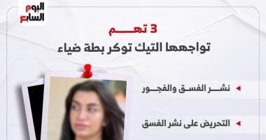 تحديات تواجه التيك توكر بطة ضياء وأبرزها تأثيرها على القيم الأسرية (انفوجرافيك)