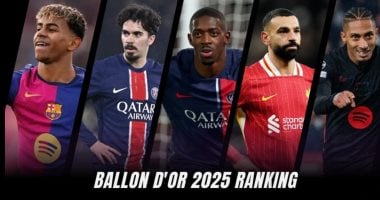 ترتيب الكرة الذهبية بعد السوبر الأوروبي: محمد صلاح يتحدى ثنائي باريس