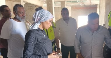 رئيس جامعة الأقصر تقود جولة تفقدية لمتابعة مشروعات الإنشائية بمدينة طيبة بالصور