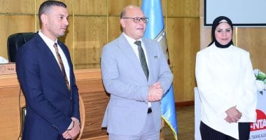 رئيس جامعة سوهاج يرأس فعاليات ختام مبادرة أنا أيضا مسئول لتعزيز المسؤولية المجتمعية