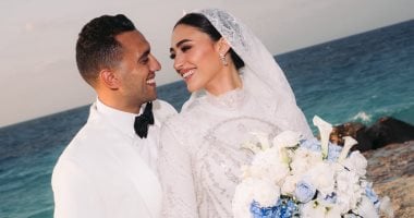 زفاف أحمد الجندي بطل الأولمبياد في أغسطس شهر السعادة بالصور