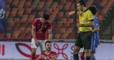 طارق مجدي يحكم مباراة الأهلي و مودرن سبورت في الدوري المصري غداً