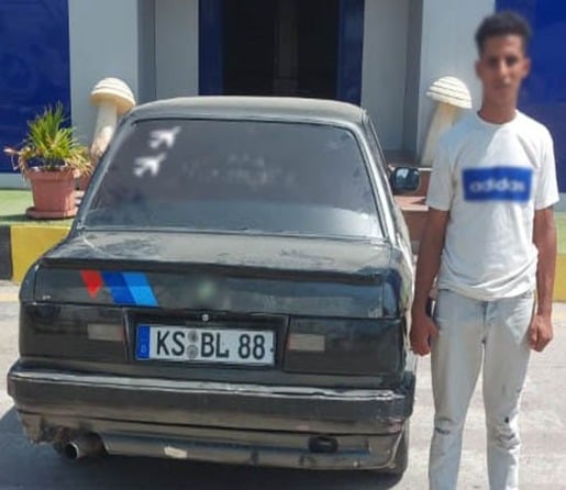 صورة السيارة المضبوطة