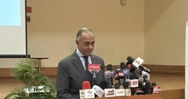 مؤتمر غرفة عمليات الانتخابات الوطنية لإعلان تحديثات تصويت الخارج في انتخابات مجلس الشيوخ