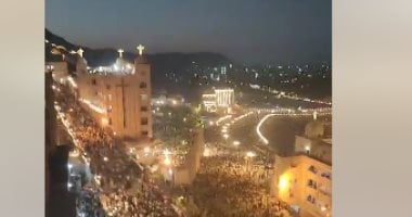 محافظ أسيوط يشارك في الليلة الختامية لمولد السيدة العذراء بالصور والفيديو