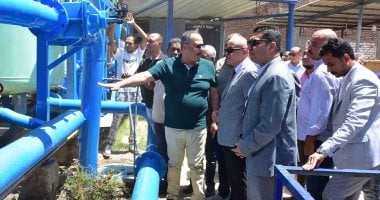 محافظ الأقصر يتفقد محطة مرشح حاجر الأقالتة ويتابع مشروعات تطوير منطقة القرنة بالصور