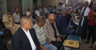 محافظ القليوبية يعزي أسر ضحايا حريق القناطر الخيرية في كلمة مؤثرة