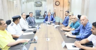 محافظ المنوفية يتفقد انتظام عمل اللجان الانتخابية لمجلس الشيوخ عبر الشبكة الوطنية للطوارئ