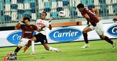 محاولات خطيرة وحذر دفاعي في الشوط الأول بين الزمالك وسيراميكا بلا أهداف.. صور