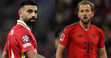 محمد صلاح يتحدى هاري كين في صراع العرش خلال مواجهة ليفربول وأرسنال