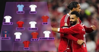 محمد صلاح يتصدر قائمة لاعبي الأكثر أجرًا في أوروبا ضمن التشكيل الذهبي لعام 2025