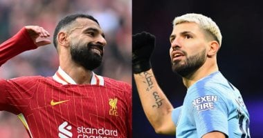 محمد صلاح يقترب من تحطيم أرقام أجويرو وميلنر في مواجهة ليفربول وأرسنال