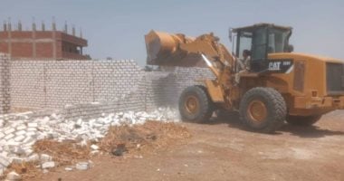 مدينة إسنا تنجح في إزالة 24 حالة تعدي على أملاك الدولة ضمن الموجة السابعة والعشرين لمكافحة التعديات